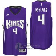 Camiseta Kings Afflalo Purpura