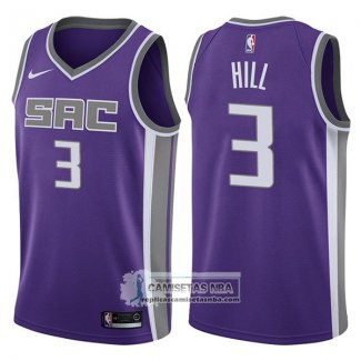 Camiseta Kings George Hill Icon 2017-18 Violeta