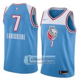 Camiseta Kings Skal Labissiere Ciudad 2018 Azul