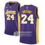 Camiseta Lakers Kobe Bryant Statement 2017-18 Violeta