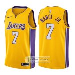 Camiseta Lakers Larry Nance Jr. Icon 2017-18 Oro