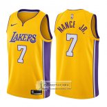 Camiseta Lakers Larry Nance Jr. Icon 2017-18 Oro
