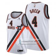Camiseta Los Angeles Clippers Jamychal Green Classic Edition 2019-20 Blanco