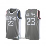 Camiseta Los Angeles Clippers Lou Williams Earned 2020-21 Gris