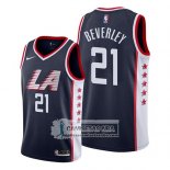 Camiseta Los Angeles Clippers Patrick Beverley Ciudad 2019 Azul