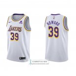 Camiseta Los Angeles Lakers Dwight Howard NO 39 Association 2021-22 Blanco