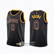 Camiseta Los Angeles Lakers Kyle Kuzma Earned 2020-21 Negro