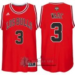 Camiseta Los Bulls Wade Rojo