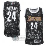 Camiseta Luces de la Ciudad Lakers Bryant Negro