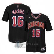 Camiseta Manga Corta Bulls Gasol Negro