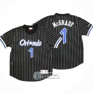 Camiseta Manga Corta Orlando Magic Tracy McGrady NO 1 Negro