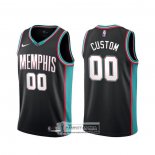Camiseta Memphis Grizzlies Personalizada Classic Edition Negro