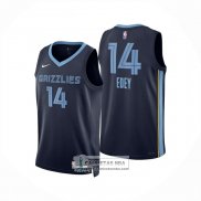 Camiseta Memphis Grizzlies Zach Edey NO 14 Icon 2025-26 Azul