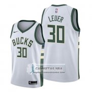 Camiseta Milwaukee Bucks Jon Leuer Association Blanco