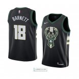 Camiseta Milwaukee Bucks Jordan Barnett Statement 2018 Negro