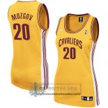 Camiseta Mujer Cavaliers Mozgov Amarillo