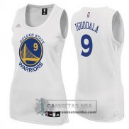 Camiseta Mujer Warriors Iguodala Blanco