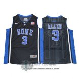 Camiseta NCAA Duke Blue Devils Garyson Allen Negro 2016