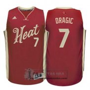 Camiseta Navidad Heats Dragic 2015 Rojo