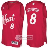 Camiseta Navidad Heats Tyler Johnson 2016 Rojo