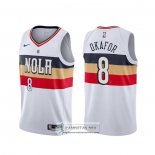 Camiseta New Orleans Pelicans Jahlil Okafor Earned Blanco