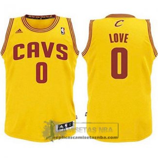 Camiseta Nino Cavaliers Love Amarillo