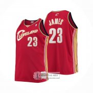 Camiseta Nino Cleveland Cavaliers LeBron James NO 23 Mitchell & Ness 2003-04 Rojo