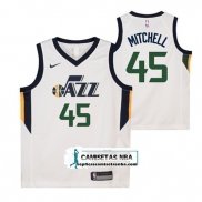 Camiseta Nino Jazz Donovan Mitchell Association 2017-18 Negro