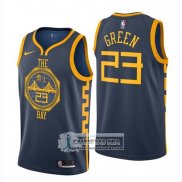 Camiseta Nino Warriors Draymond Green Ciudad 2018-19 Negro