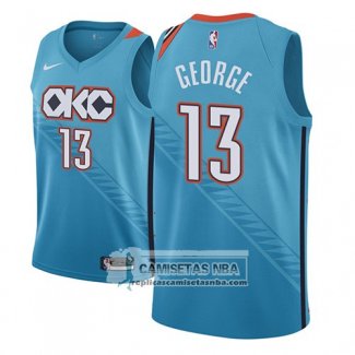 Camiseta Oklahoma City Thunder Paul George Ciudad 2018-19