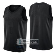 Camiseta Oklahoma City Thunder Russell Westbrook MVP Negro