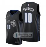 Camiseta Orlando Magic Evan Fournier Ciudad Edition Negro