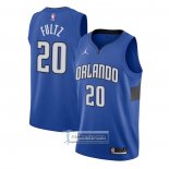 Camiseta Orlando Magic Markelle Fultz Statement 2020-21 Azul
