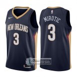 Camiseta Pelicans Nikola Mirotic Icon 2017-18 Azul