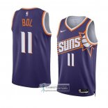 Camiseta Phoenix Suns Bol Bol NO 11 Icon 2023-24 Violeta