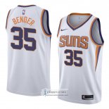 Camiseta Phoenix Suns Dragan Bender Association 2018 Blanco