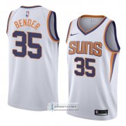 Camiseta Phoenix Suns Dragan Bender Association 2018 Blanco