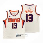Camiseta Phoenix Suns Steve Nash NO 13 Association Blanco