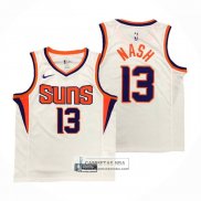 Camiseta Phoenix Suns Steve Nash NO 13 Association Blanco