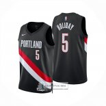 Camiseta Portland Trail Blazers Jrue Holiday NO 5 Icon 2025-26 Negro
