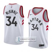 Camiseta Raptors Alfonzo Mckinnie Association 2018 Blanco