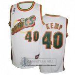 Camiseta Supersonics Kemp Blanco