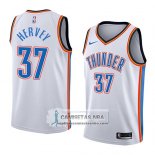 Camiseta Thunder Kevin Hervey Association 2018 Blanco