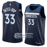 Camiseta Timberwolves Keita Bates-diop Icon 2018 Azul