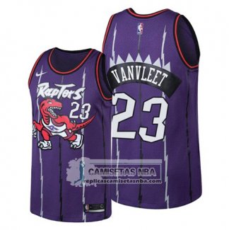 Camiseta Toronto Raptors Fred VanVleet Classic Edition Violeta