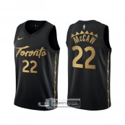 Camiseta Toronto Raptors Patrick Mccaw Ciudad 2019-20 Negro