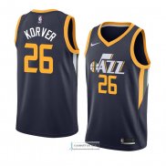 Camiseta Utah Jazz Kyle Korver Icon 2018 Azul