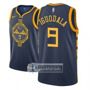 Camiseta Warriors Andre Iguodala Ciudad 2018-19 Azul