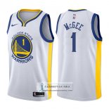 Camiseta Warriors Javale Mcgee Association 2017-18 Blanco