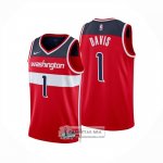 Camiseta Washington Wizards Johnny Davis NO 1 Icon 2024-25 Rojo